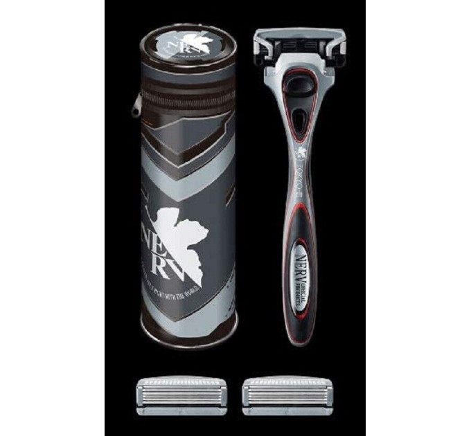 Набір для гоління Schick Hydro 5 Neon Genesis Evangelion (станок + 3 картриджі + дорожній чохол)