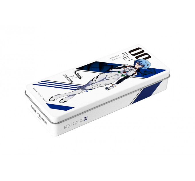 Набір для гоління Schick Hydro 5 Neon Genesis Evangelion REI (станок + 3 картриджі + дорожній чохол)