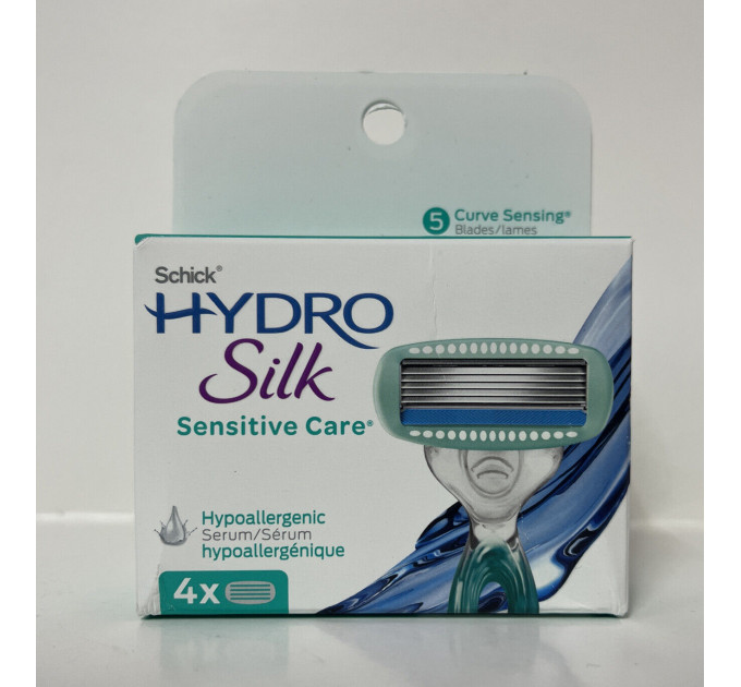 Леза для жінок Schick Hydro Silk Sensitive Care Women (4 картриджа)