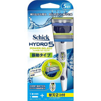 Бритва чоловіча Schick Hydro 5 Power Select (1 станок 2 картриджі 1 батарейка)