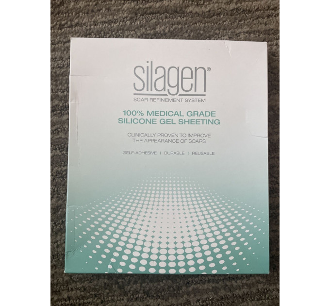 Силиконовый пластырь от шрамов и рубцов Silagen (4 листа 25х152 мм)