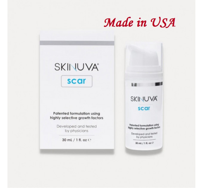 Крем від шрамів з факторами росту Skinuva Next Generation Scar Cream