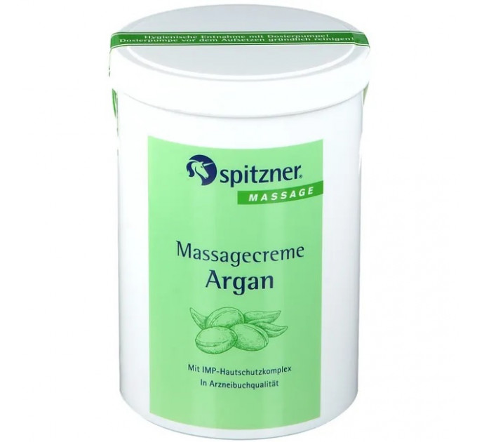 Масажний крем з аргановою олією Spitzner Massagecreme Argan 1000 мл