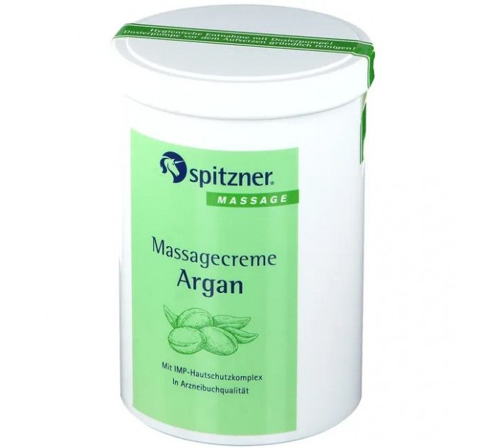 Масажний крем з аргановою олією Spitzner Massagecreme Argan 1000 мл