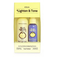 Набір для світлого волосся Sun Bum Lighten and Tone (освітлювальний спрей 118 мл і нейтралізатор жовтизни 44 мл)