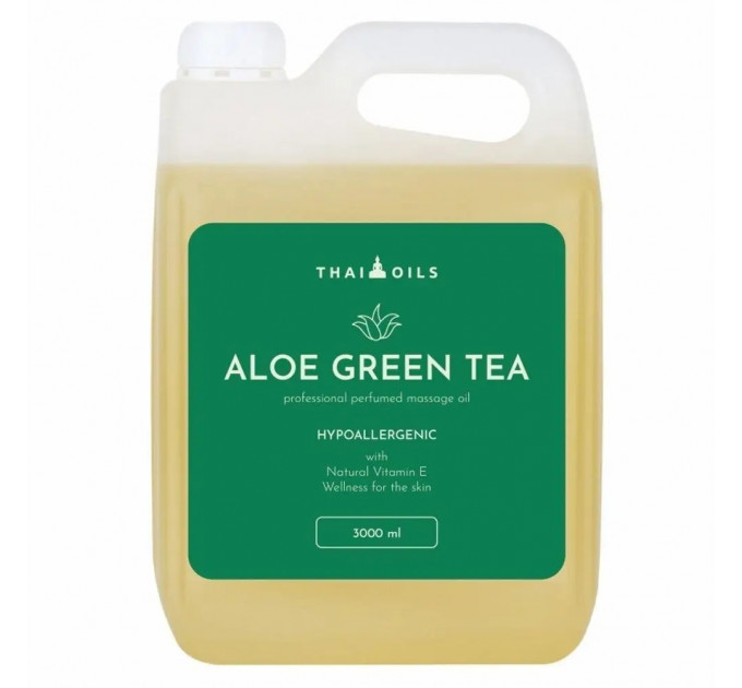 Масло массажное Thai Oils Aloe green tea