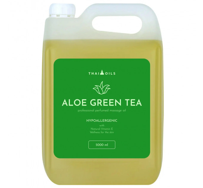 Олія масажна Thai Oils Aloe green tea