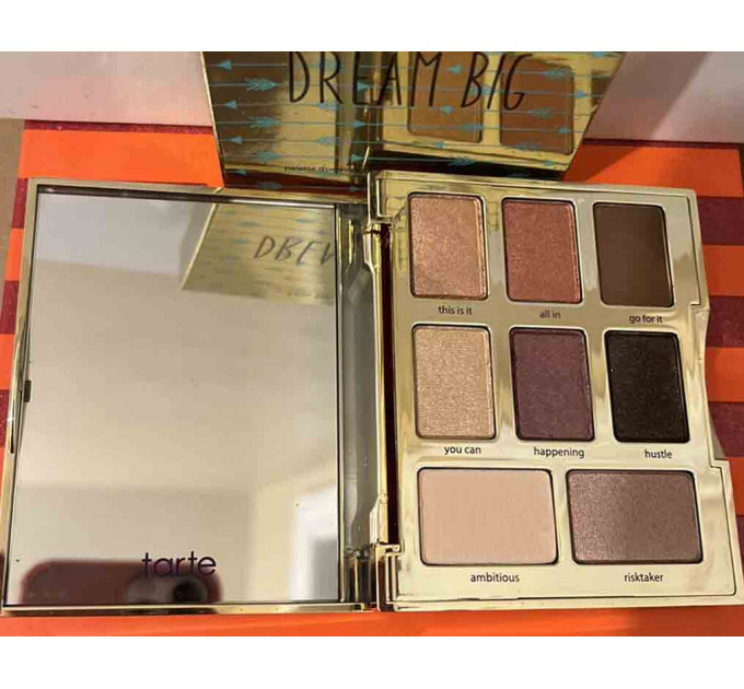 Палетка теней для век Tarte Cosmetics Limited Edition Dream Big Eyeshadow Palette (8 оттенков)