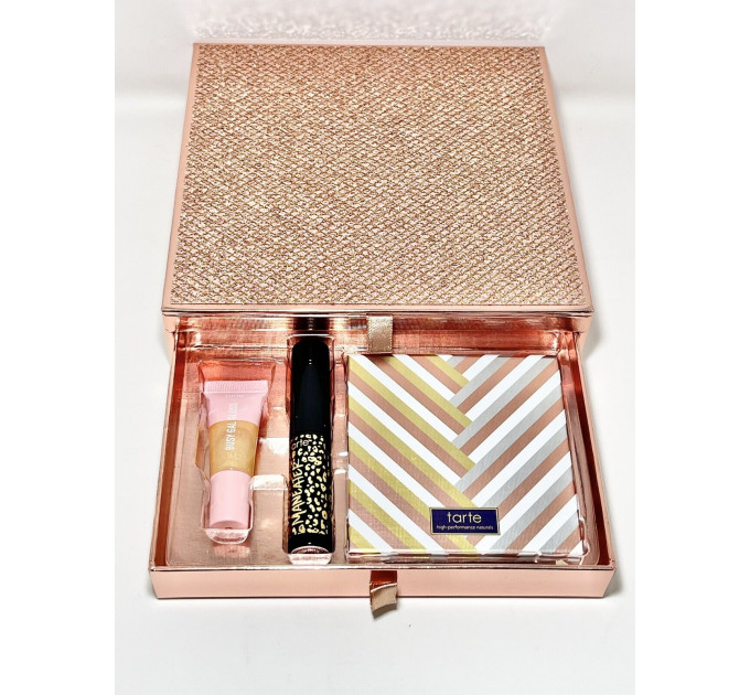 Набір для макіяжу Tarte Gift & Glam Collector's Set (тіні + рум'яна + туш + блиск для губ)