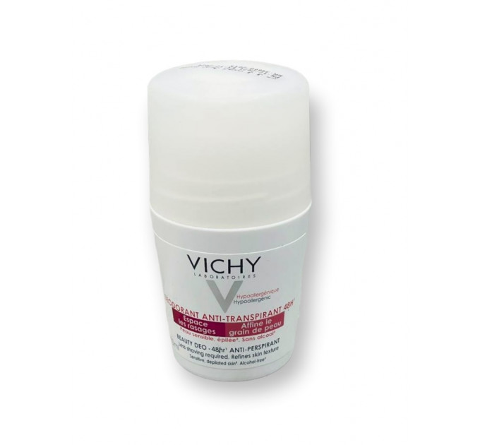 Дезодорант-антиперспирант женский Vichy Beauty Antiperspirant 48 часов защиты (50 мл)