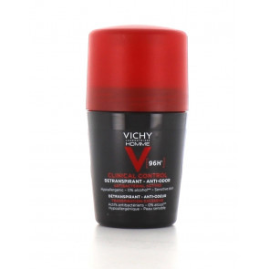 Дезодорант-антиперспирант для мужчин Vichy Homme Clinical Control 96 часов защиты (50 мл)