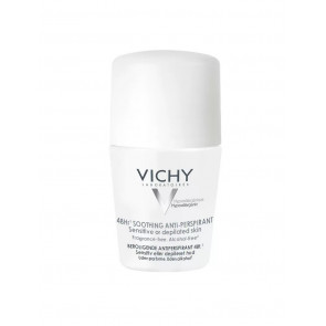 Дезодорант-антиперспирант без запаха для чувствительной кожи Vichy Soothing Anti-Perspirant 48 часов защиты (50 мл)