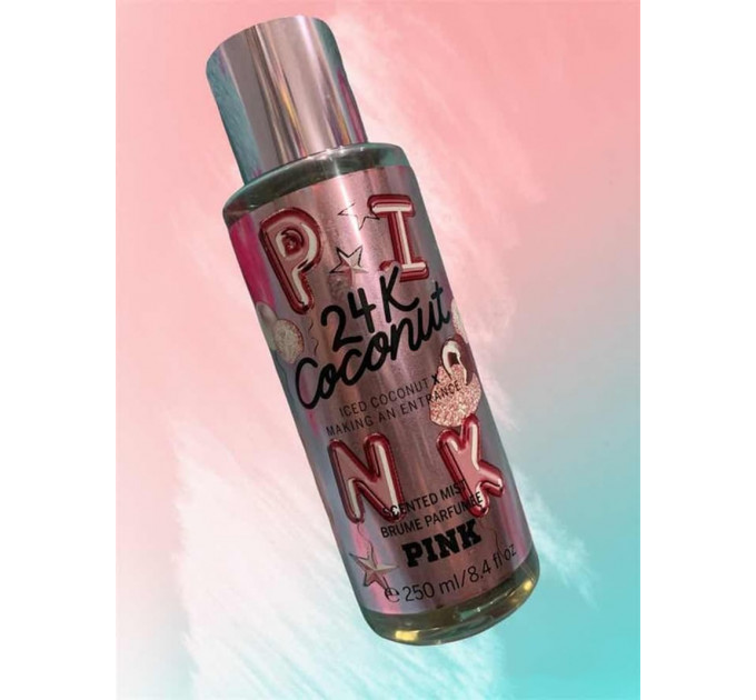 Парфумований спрей для тіла Victoria`s Secret 24K Iced Coconut Scented Body Mist Fragrance Spray (250 мл)