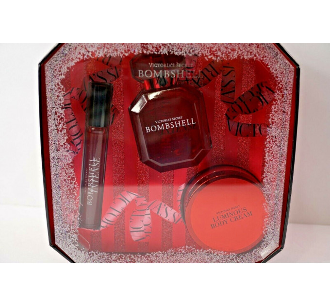 Подарунковий набір VICTORIA'S SECRET BOMBSHELL INTENSE LUXE (3 предмети)
