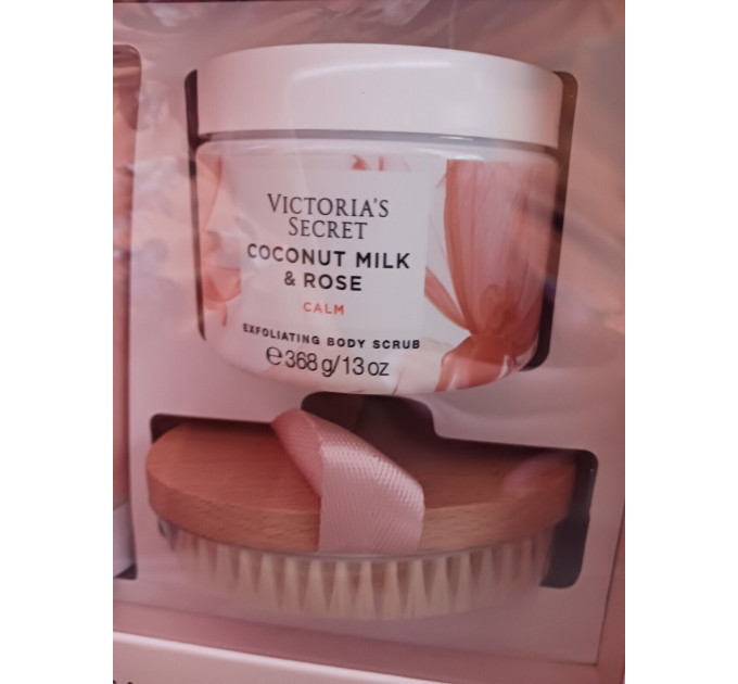 Подарунковий набір для тіла Victoria's Secret The Calm Ritual Kit Кокосове молоко та троянда (3 предмети)
