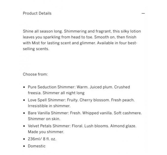 Парфумований набір Victoria's Secret із двох спреїв та двох лосьйонів для тіла Love Spell (250 мл та 236 мл)