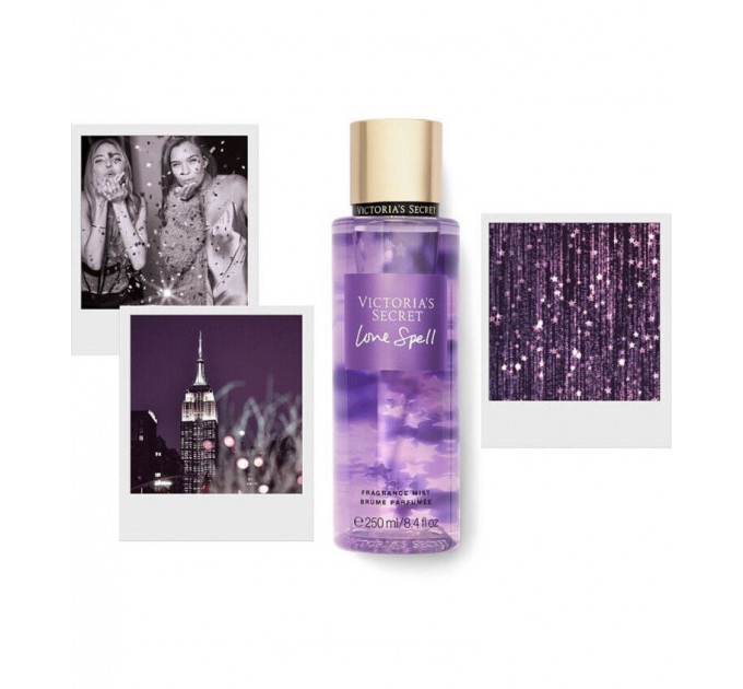 Парфумований набір Victoria's Secret із двох спреїв та двох лосьйонів для тіла Love Spell (250 мл та 236 мл)