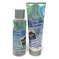 Парфюмированный набор Victoria's Secret спрей-мист и лосьон для тела Never Ending Summer (250 мл и 236 мл)