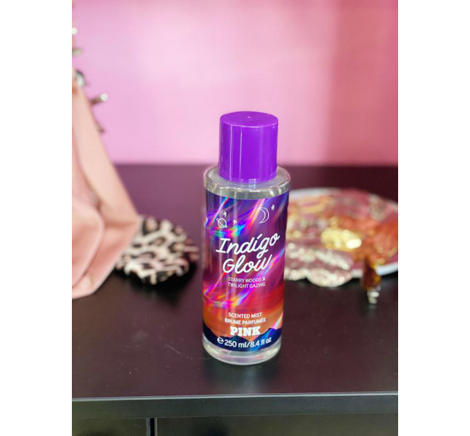 Парфумований спрей для тіла Victoria's Secret PINK INDIGO GLOW FINE FRAGRANCE MIST (250 мл)