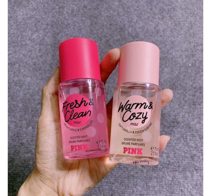 Подарунковий набір Victoria's Secret PINK Mini Mist Travel Size у сумочці