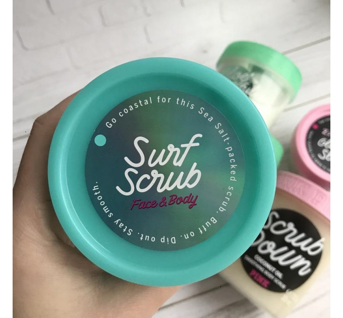 Скраб для лица и тела Victoria`s Secret Pink Surf Scrub Sea Salt 283 г
