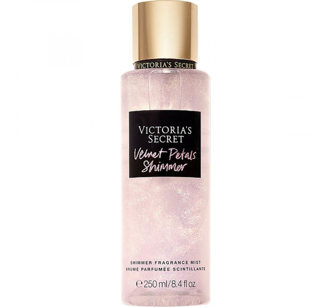 Парфюмированный спрей для тела Victoria`s Secret Velvet Petals Shimmer Fragrance  Mist Body Spray (250 мл) купить оригинал с доставкой по Украине