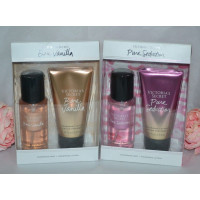 Сет из двух подарочных наборов  Victoria's Secret мист и лосьон Pure Seduction и Bare Vanilla (2х75 мл и 2х75 мл)