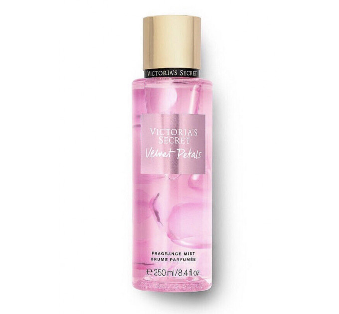 Парфумований набір із двох містів для тіла Victoria's Secret Velvet Petals із шиммером та без (2х250 мл)