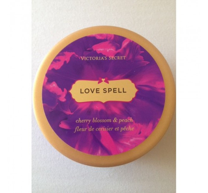 Масло для тела Victoria's Secret Love Spell Deep-softening Body Butter с цветками вишни и персиком 185 г