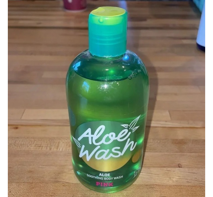 Успокаивающий гель для душа Victoria`s Secret PINK Aloe Wash (355 мл)