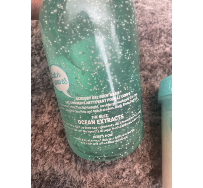 Набор Victoria`s Secret PINK Ocean Extracts (гель-скраб Soap & Surf  355 мл и скраб для лица и тела Surf Scrub 283 гр)
