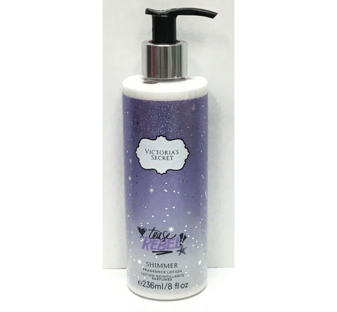 Парфумований лосьйон для тіла з шиммером (блискітками) Victoria's Secret Tease Rebel Shimmer Fragrance Lotion (236 мл)