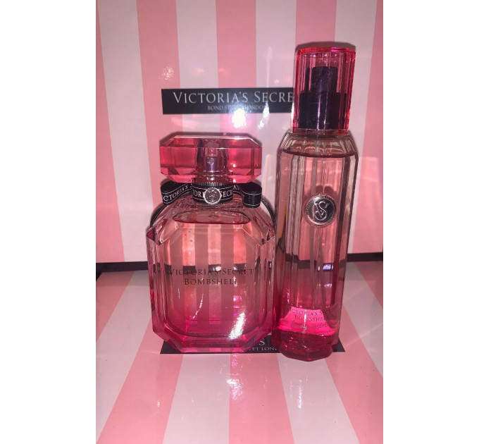 Подарочный набор Victoria's Secret Bombshell (парфюмированный спрей 100 мл и мист для тела 125 мл)