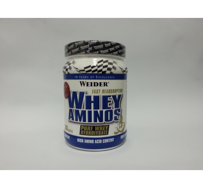 Комплекс амінокислот Weider Whey Aminos 300 таблеток (50 порцій)