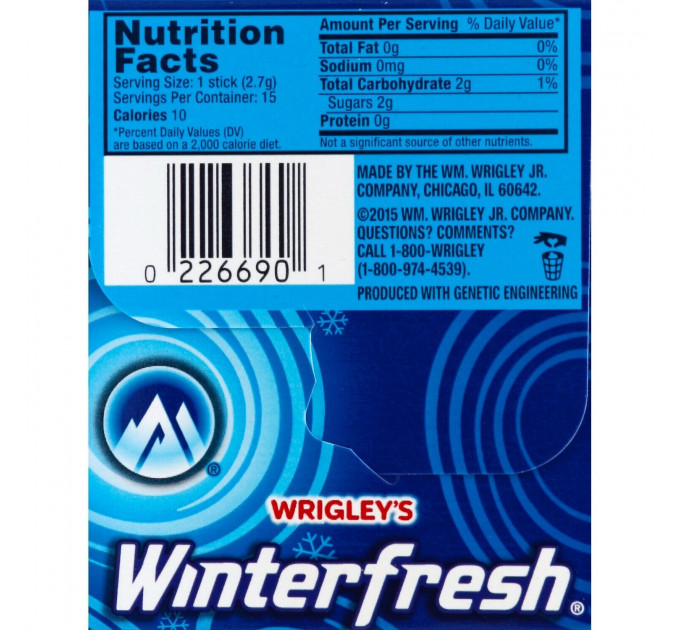 Жувальна гумка Wrigley's Winterfresh