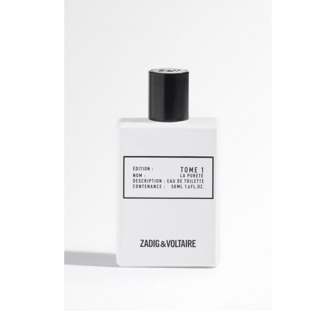 Туалетная вода унисекс Zadig & Voltaire TOME 1 Purity (50 мл)