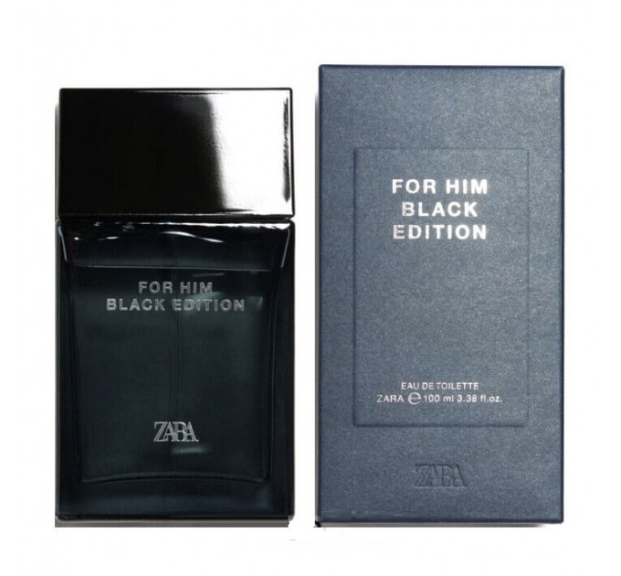 Туалетна вода для чоловіків Zara For Him Black Edition 2016 (100 мл)
