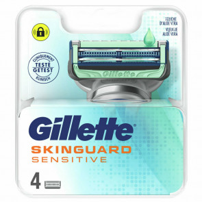 Змінні картриджі для гоління Gillette SkinGuard Sensitive (4 шт картриджа)