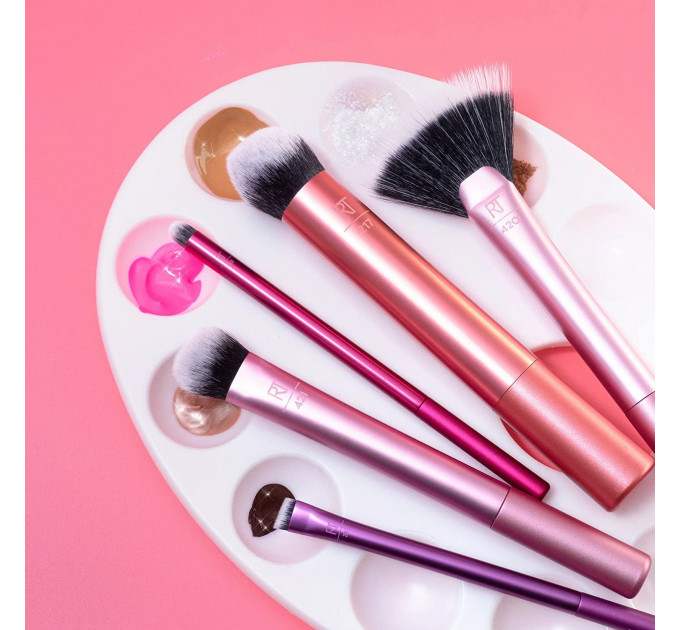 Набір пензлів для макіяжу Real Techniques (Реал Технікс) Artist Essentials Brush Set (5 шт)
