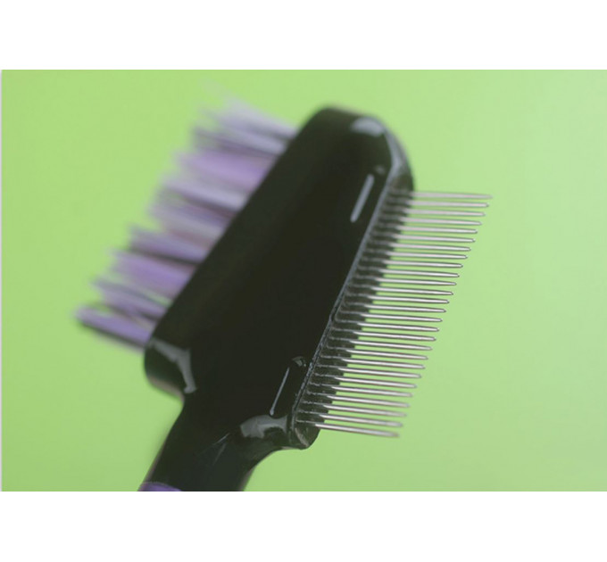 Гребінець для вій та брів Real Techniques (Реал Технікс) Lash-Brow Groomer металева (17 см)