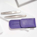 Набор пинцетов для бровей Tweezerman Petite Tweeze Set with Purple Case Set (3 предмета) 