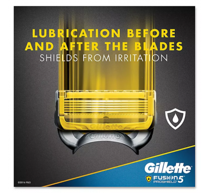 Змінні картриджі для гоління Gillette Fusion 5 ProShield (4 шт картриджа)