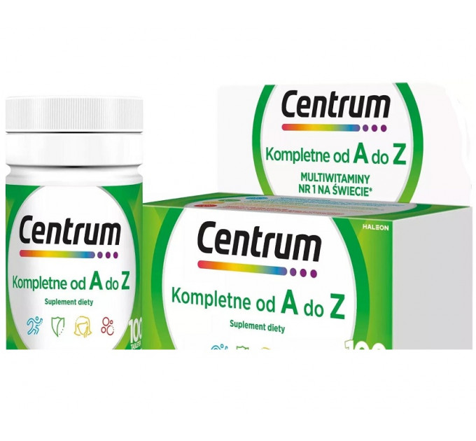 Вітамінно-мінеральний комплекс Centrum A до Z 100 таблеток