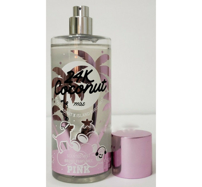 Парфюмированный спрей для тела Victoria`s Secret Pink 24K Iced Coconut (250 мл)