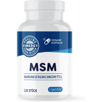 Витаминно-минеральный комплекс для суставов и костей Vimergy MSM с кальцием и кремнием 120 порций