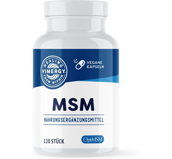 Витаминно-минеральный комплекс для суставов и костей Vimergy MSM с кальцием и кремнием 120 порций