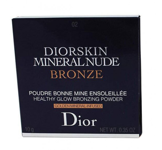 Бронзірующая пудра DIOR Diorskin Mineral Nude Bronze WILD EARTH 02 WARM TERRA NIB (8 г)