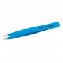 Пинцет Tweezerman Studio Collection Mini Slant Tweezer Bahama Blue со скошенным краем (7 см)