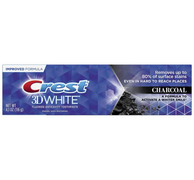 Crest 3D White Charcoal Отбеливающая зубная паста с углем 116 г (037000479802)