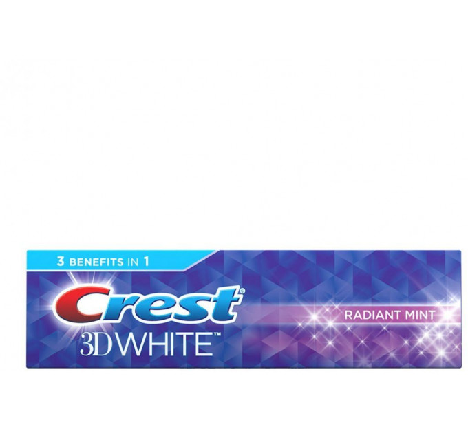 Отбеливающая зубная паста для устранения зубного камня Crest 3D White Radiant Mint 116 г (037000400660)